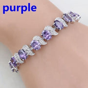Meniscus Color Jewelry Zircon Bracelet Ladies