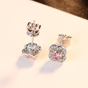 Simple Fashion Ladies Earrings Silver Jewelry