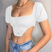 Ladies All-Match Short Sleeve Vest