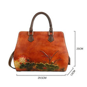 Cowhide Cross-Border Retro Ladies Handbags