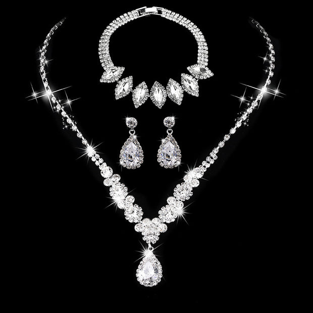 Ladies Fashion Bridal Wedding Jewelry Set