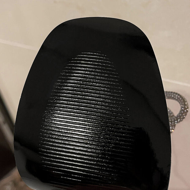 Rhinestone Banquet Ladies Satin High Heels