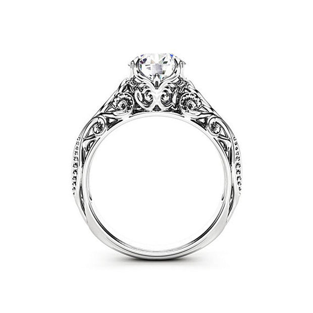 Zircon jewelry ladies wedding ring