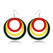 Ladies Color Simple Diamond Ear Jewelry