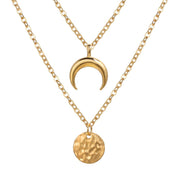 Simple Fashion Temperament Ladies Jewelry Moon