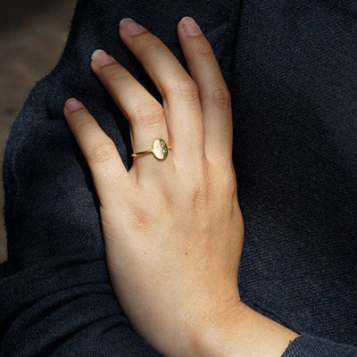 Fashion Jewelry Metal Flower Ladies Ring